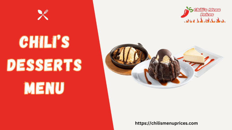 Chili’s Desserts Menu