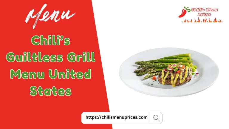 Chili’s Guiltless Grill Menu