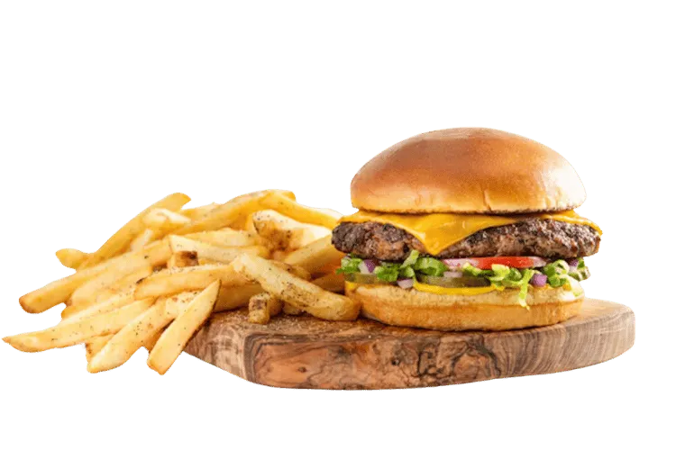 Chili's Oldtimer with Cheese Burger