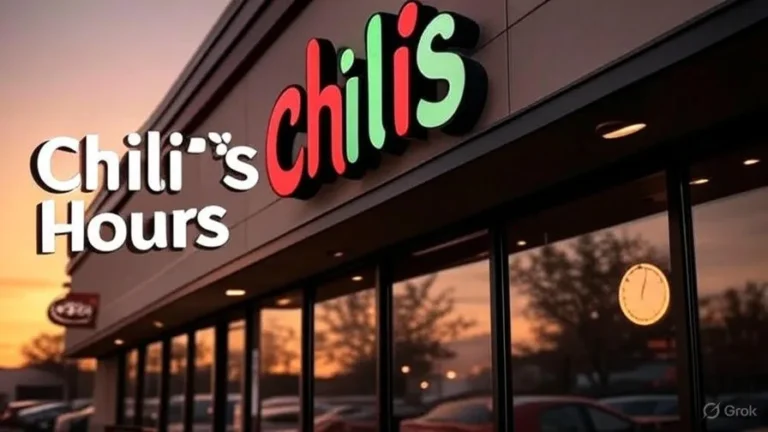 Chili's Hours