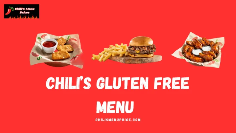Chili's Gluten Free Menu